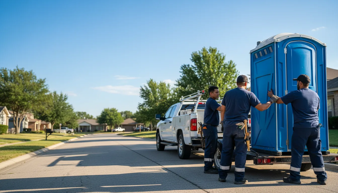 Portable Toilet Rental in Garner, NC near me
